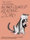 Cover image for The Best American Nonrequired Reading 2016